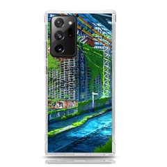 Anime Landscape Apocalyptic Ruins Water City Cityscape Samsung Galaxy Note 20 Ultra Tpu Uv Case by 99art