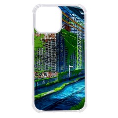 Anime Landscape Apocalyptic Ruins Water City Cityscape Iphone 13 Pro Max Tpu Uv Print Case by 99art