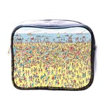 Waldo Cartoon Where s Wally Water Sky Sea Day Nature Mini Toiletries Bag (One Side) Front