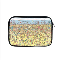 Waldo Cartoon Where s Wally Water Sky Sea Day Nature Apple Macbook Pro 15  Zipper Case by 99art