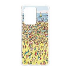 Waldo Cartoon Where s Wally Water Sky Sea Day Nature Samsung Galaxy S20 Ultra 6 9 Inch Tpu Uv Case