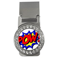 Pow Comic Comic Book Fight Money Clips (cz)  by 99art