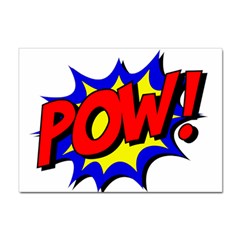 Pow Comic Comic Book Fight Sticker A4 (10 Pack) by 99art