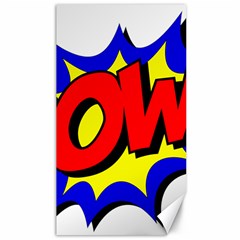 Pow Comic Comic Book Fight Canvas 40  X 72  by 99art