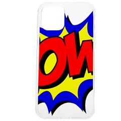 Pow Comic Comic Book Fight Iphone 12 Pro Max Tpu Uv Print Case by 99art