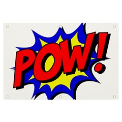 Pow Comic Comic Book Fight Banner And Sign 6  X 4  by 99art