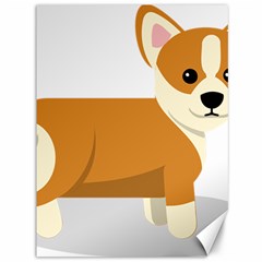 Corgi Dog Puppy Canvas 36  X 48  by 99art