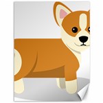 Corgi Dog Puppy Canvas 36  x 48  35.26 x46.15  Canvas - 1