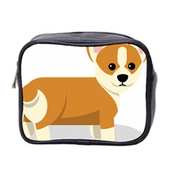 Corgi Dog Puppy Mini Toiletries Bag (two Sides) by 99art