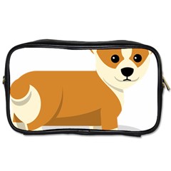 Corgi Dog Puppy Toiletries Bag (two Sides) by 99art