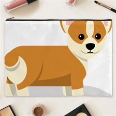 Corgi Dog Puppy Cosmetic Bag (xxxl) by 99art