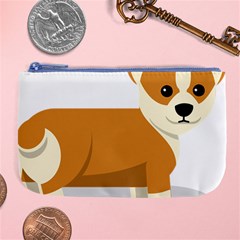 Corgi Dog Puppy Large Coin Purse by 99art