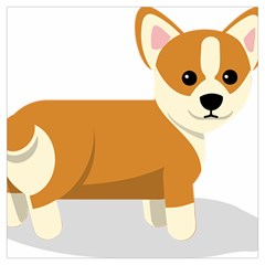 Corgi Dog Puppy Lightweight Scarf 