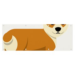 Corgi Dog Puppy Banner And Sign 8  X 3 