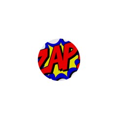 Zap Comic Book Fight 1  Mini Buttons by 99art