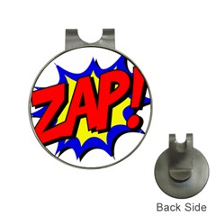 Zap Comic Book Fight Hat Clips With Golf Markers