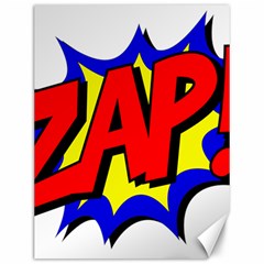 Zap Comic Book Fight Canvas 12  X 16  by 99art