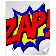 Zap Comic Book Fight Canvas 16  X 20  by 99art