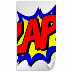 Zap Comic Book Fight Canvas 40  X 72  by 99art