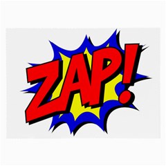 Zap Comic Book Fight Large Glasses Cloth