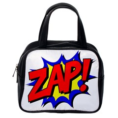 Zap Comic Book Fight Classic Handbag (one Side)