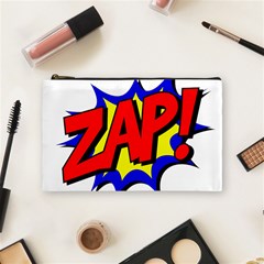 Zap Comic Book Fight Cosmetic Bag (medium) by 99art