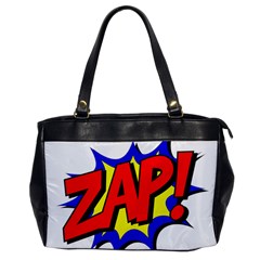 Zap Comic Book Fight Oversize Office Handbag by 99art