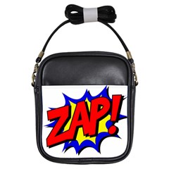 Zap Comic Book Fight Girls Sling Bag