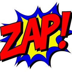 Zap Comic Book Fight Play Mat (square) by 99art