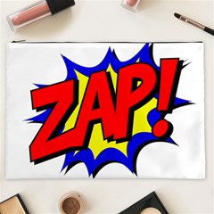 Zap Comic Book Fight Cosmetic Bag (xxl) by 99art