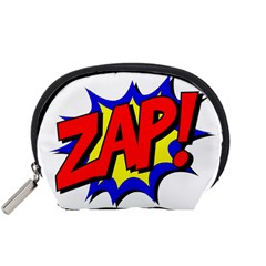 Zap Comic Book Fight Accessory Pouch (small) by 99art