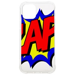 Zap Comic Book Fight Iphone 12/12 Pro Tpu Uv Print Case by 99art