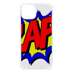 Zap Comic Book Fight Iphone 13 Tpu Uv Print Case by 99art