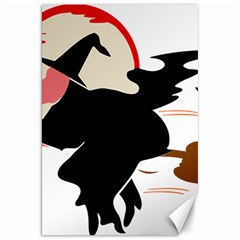 Bat Broom Broomstick Canvas 20  X 30  by 99art