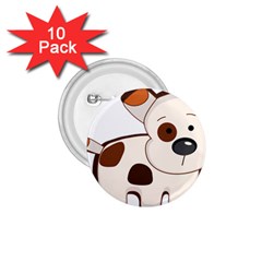 Animation-dog-cute-cartoon-drawing 1 75  Buttons (10 Pack) by 99art