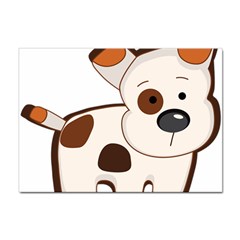 Animation-dog-cute-cartoon-drawing Sticker A4 (100 Pack) by 99art