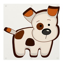 Animation-dog-cute-cartoon-drawing Banner And Sign 4  X 4  by 99art