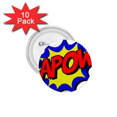 Kapow-comic-comic-book-fight 1 75  Buttons (10 Pack) by 99art