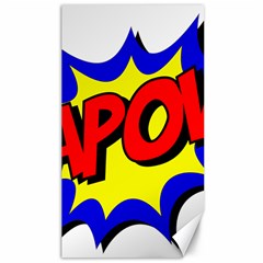 Kapow-comic-comic-book-fight Canvas 40  X 72  by 99art