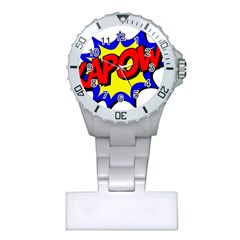 Kapow-comic-comic-book-fight Plastic Nurses Watch by 99art