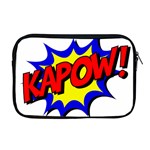 Kapow-comic-comic-book-fight Apple MacBook Pro 17  Zipper Case Front