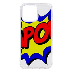 Kapow-comic-comic-book-fight Iphone 14 Pro Max Tpu Uv Print Case by 99art