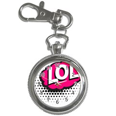 Lol-acronym-laugh-out-loud-laughing Key Chain Watches