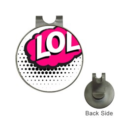 Lol-acronym-laugh-out-loud-laughing Hat Clips with Golf Markers