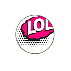 Lol-acronym-laugh-out-loud-laughing Hat Clip Ball Marker (10 pack)