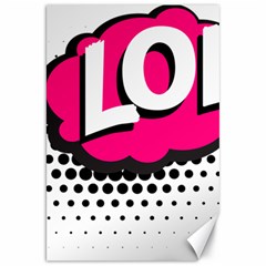 Lol-acronym-laugh-out-loud-laughing Canvas 20  x 30 