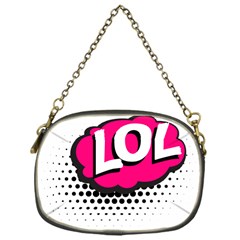 Lol-acronym-laugh-out-loud-laughing Chain Purse (One Side)