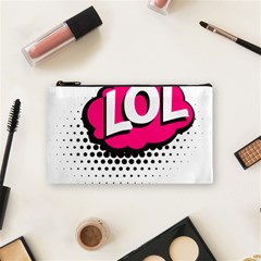 Lol-acronym-laugh-out-loud-laughing Cosmetic Bag (small) by 99art