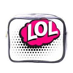 Lol-acronym-laugh-out-loud-laughing Mini Toiletries Bag (One Side)