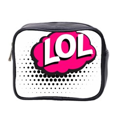 Lol-acronym-laugh-out-loud-laughing Mini Toiletries Bag (Two Sides)